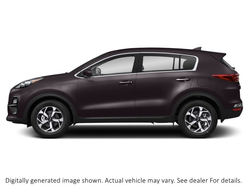 2021 Kia Sportage EX S AWD Black Cherry  Shot 3