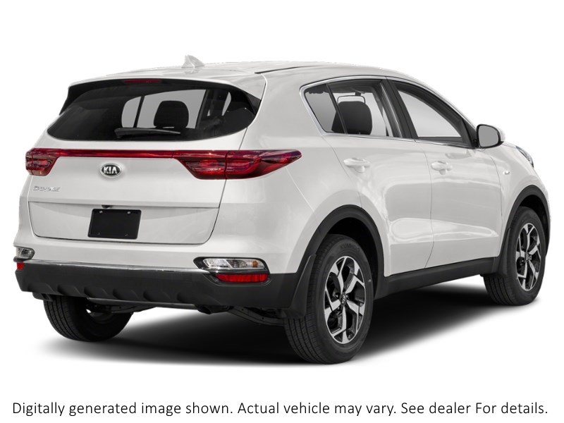 2022 Kia Sportage LX AWD Snow White Pearl  Shot 2