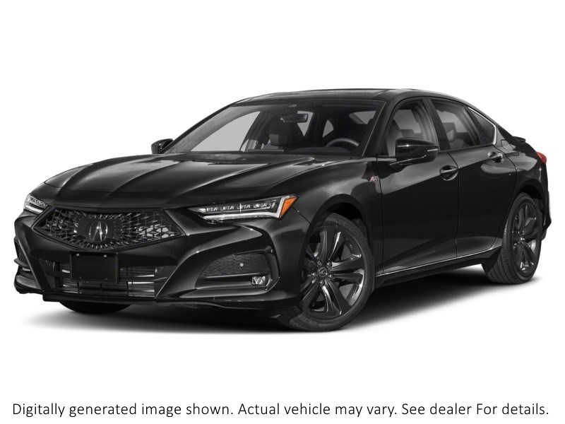 2021 Acura Tlx A-Spec Sh-Awd Sedan Fathomless Black Pearl  Shot 4