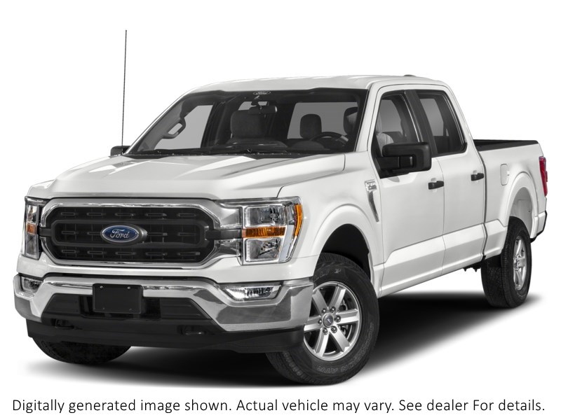 2022 FORD F-150 XLT 4WD SUPERCREW 5.5' BOX Oxford White  Shot 4