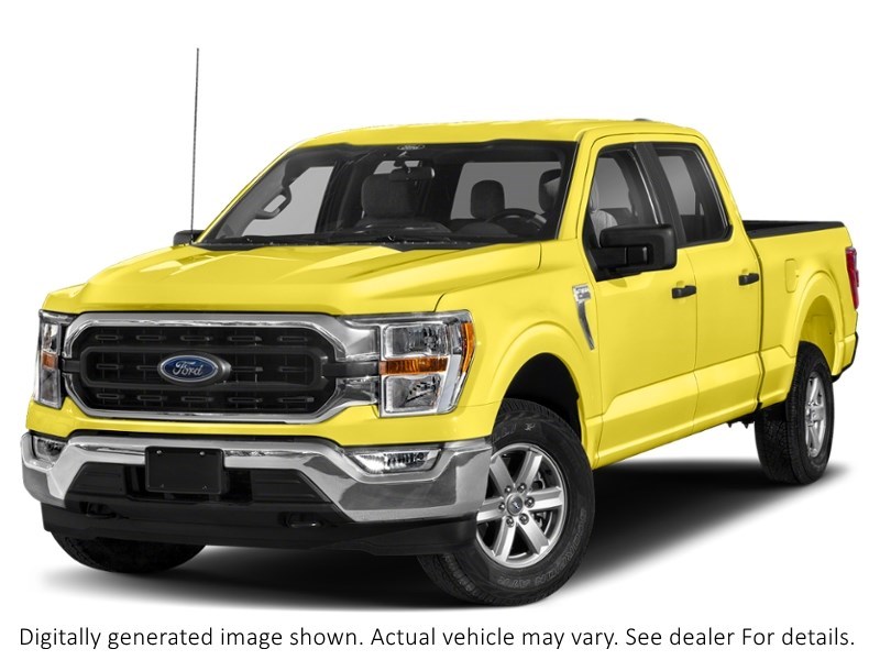 2022 Ford F-150 XLT 4WD Supercrew 5.5' Box Yellow  Shot 13