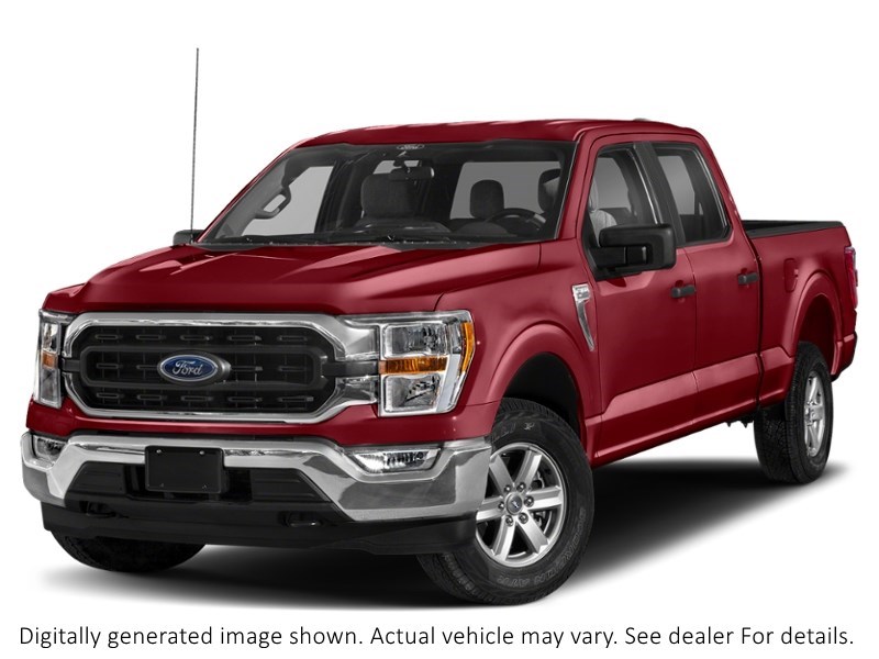 2022 Ford F-150 XLT 4WD Supercrew 5.5' Box Rapid Red Metallic Tinted Clearcoat  Shot 29