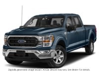 2022 Ford F-150 XLT 4WD Supercrew 5.5' Box Antimatter Blue Metallic  Shot 44