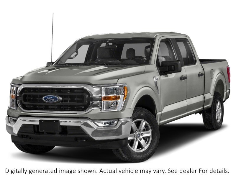 2022 Ford F-150 XLT 4WD Supercrew 5.5' Box Iconic Silver Metallic  Shot 4