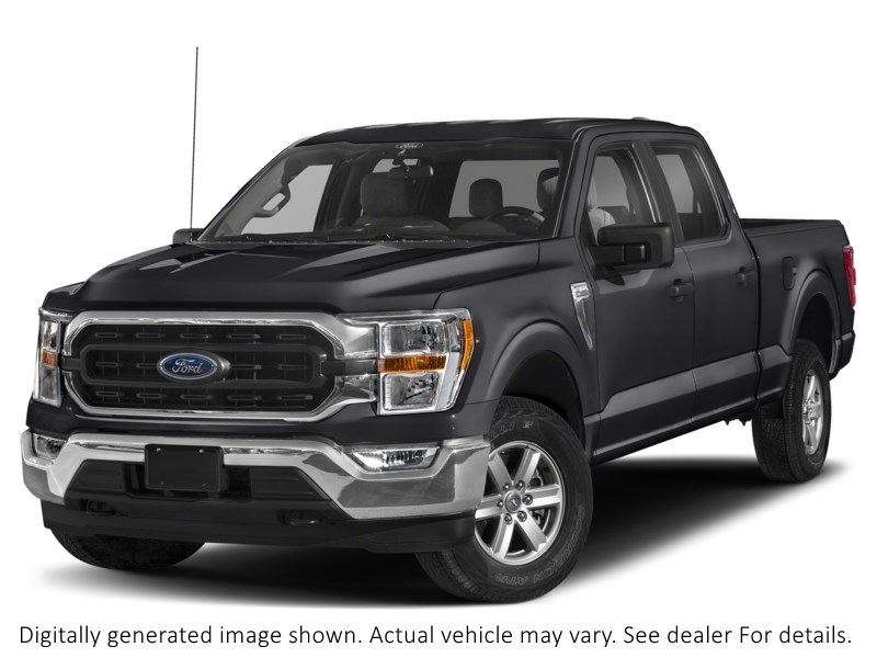 2022 FORD F-150 XLT 4WD SUPERCREW 5.5' BOX Agate Black Metallic  Shot 82