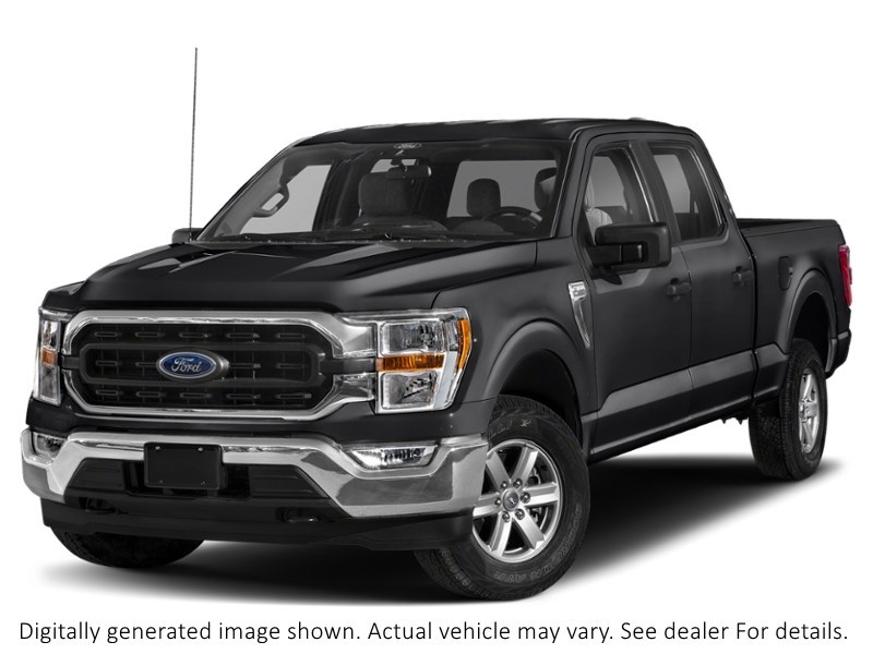 2021 Ford F-150 XLT 4WD Supercrew 5.5' Box Agate Black Metallic  Shot 4