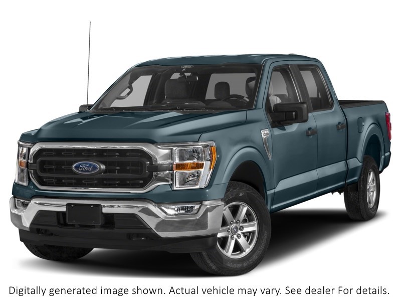 2023 Ford F-150 XLT 4WD Supercrew 5.5' Box Area 51 Blue  Shot 4