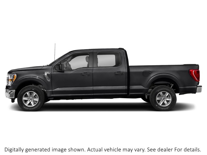 2021 Ford F-150 XLT 4WD Supercrew 5.5' Box Agate Black Metallic  Shot 3