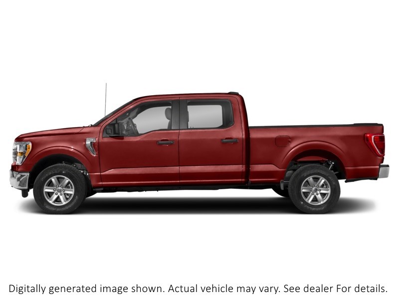2023 Ford F-150 XLT 4WD SuperCrew 5.5' Box Hot Pepper Red Tinted Clearcoat  Shot 3