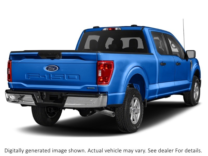 2021 Ford F-150 XLT 4WD Supercrew 5.5' Box Velocity Blue Metallic  Shot 2
