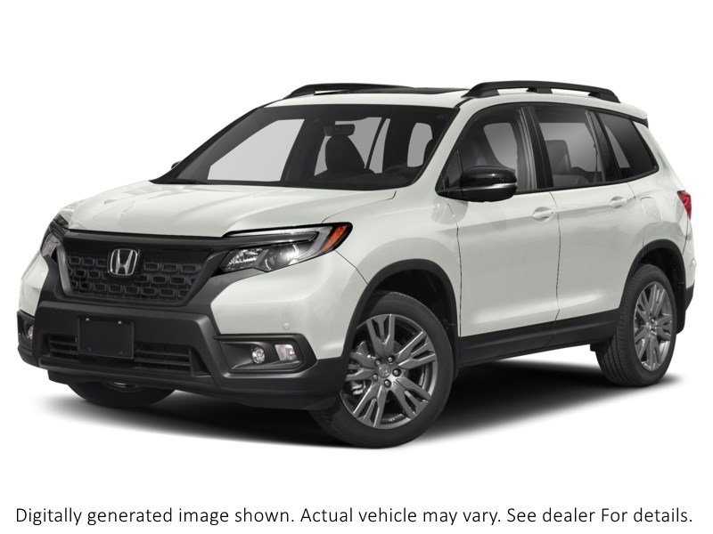 2021 Honda Passport Ex-L AWD Platinum White Pearl  Shot 1