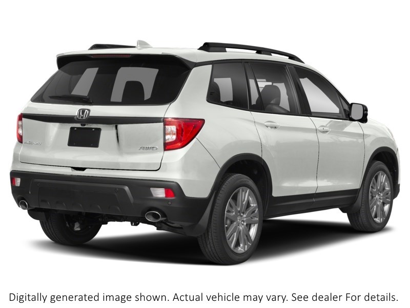 2021 Honda Passport Ex-L AWD Platinum White Pearl  Shot 6
