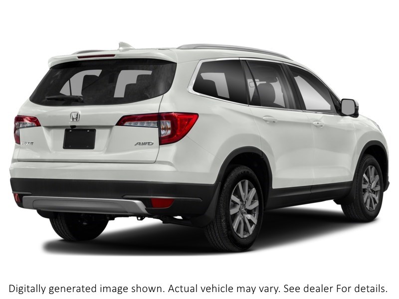 2021 Honda Pilot EX AWD Platinum White Pearl  Shot 2