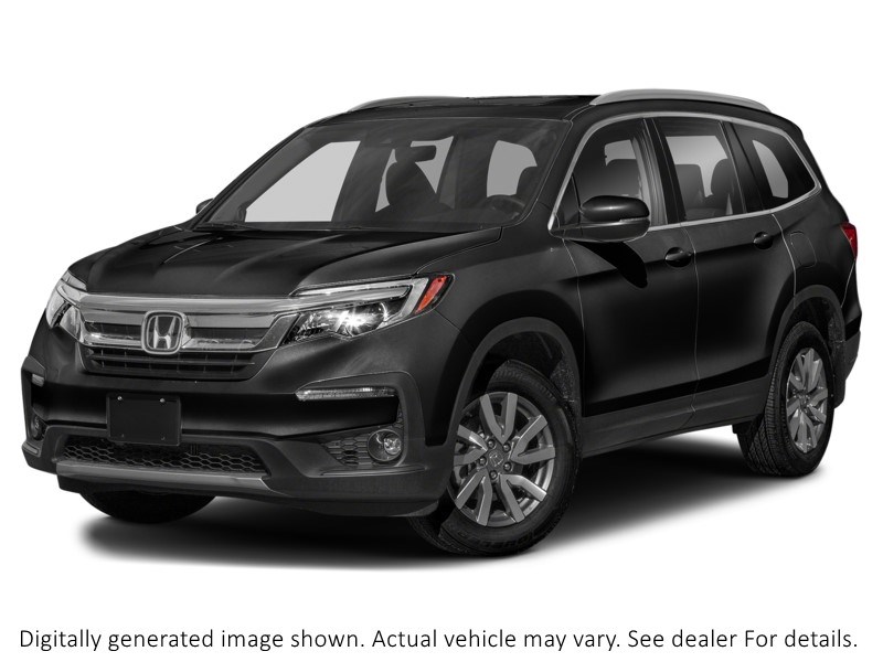 2021 Honda Pilot Ex-L Navi AWD Crystal Black Pearl  Shot 16