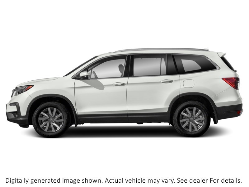 2021 Honda Pilot Ex-L Navi AWD Platinum White Pearl  Shot 5