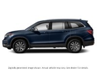 2021 Honda Pilot Ex-L Navi AWD Obsidian Blue Pearl  Shot 9