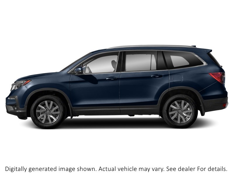 2021 Honda Pilot Ex-L Navi AWD Obsidian Blue Pearl  Shot 11