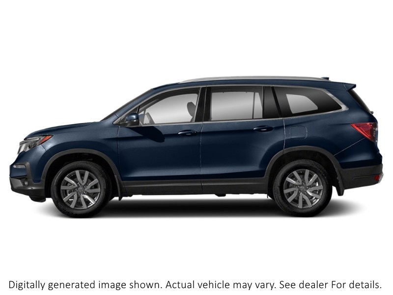 2021 Honda Pilot Ex-L Navi AWD Obsidian Blue Pearl  Shot 9