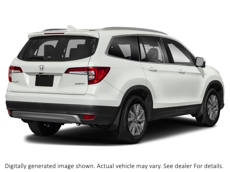 2021 Honda Pilot Ex-L Navi AWD Platinum White Pearl  Shot 6