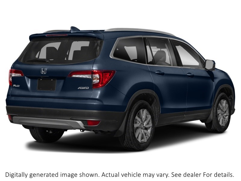 2021 Honda Pilot Ex-L Navi AWD Obsidian Blue Pearl  Shot 8
