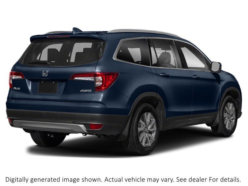 2021 Honda Pilot Ex-L Navi AWD Obsidian Blue Pearl  Shot 12