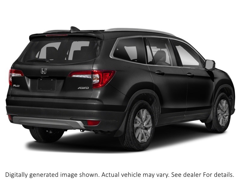 2021 Honda Pilot Ex-L Navi AWD Crystal Black Pearl  Shot 18