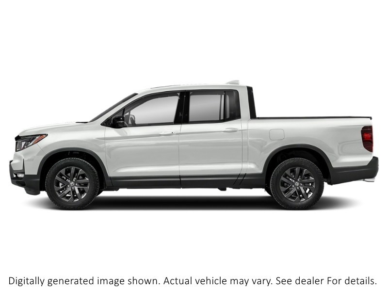 2021 Honda Ridgeline Sport AWD Platinum White Pearl  Shot 16