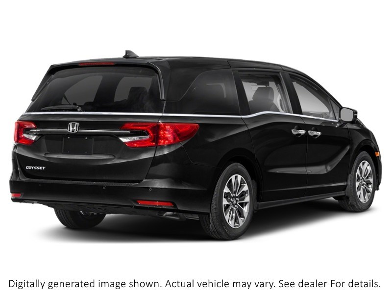 2022 Honda Odyssey Ex-L Res Auto Crystal Black Pearl  Shot 2