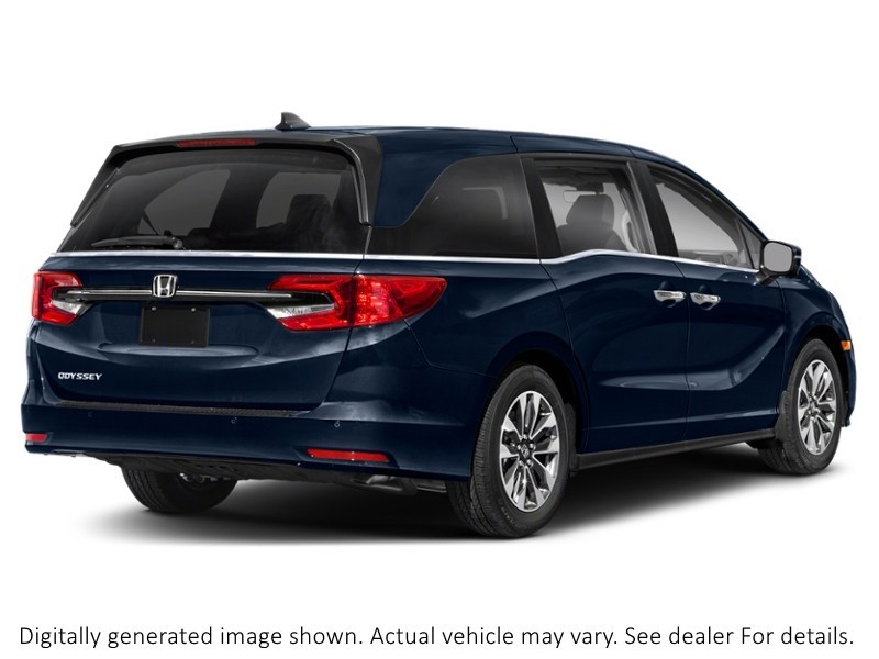 2022 Honda Odyssey Ex-L Res Auto Obsidian Blue Pearl  Shot 12