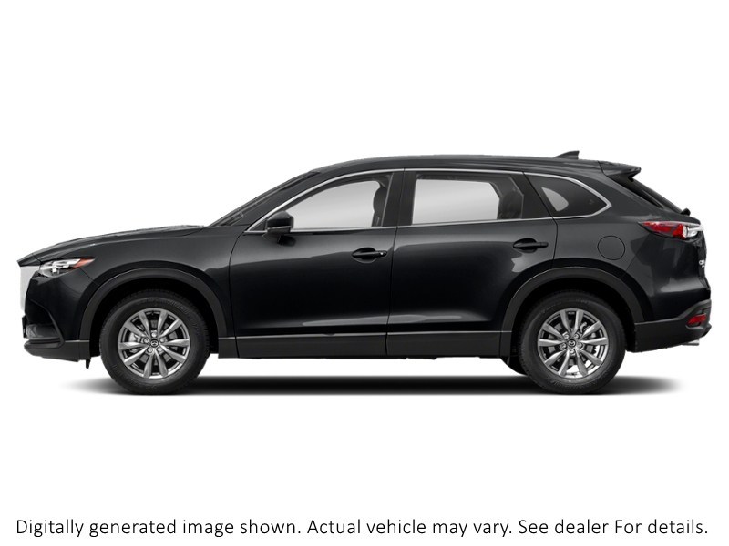 2022 Mazda Cx-9 Gs AWD Jet Black Mica  Shot 5