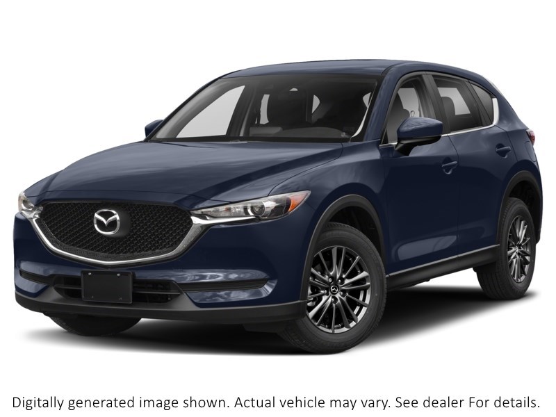 2021 Mazda Cx-5 GX FWD Deep Crystal Blue Mica  Shot 4