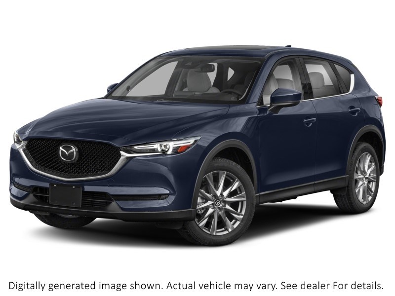 2021 Mazda Cx-5 Grand Touring Deep Crystal Blue Mica  Shot 1
