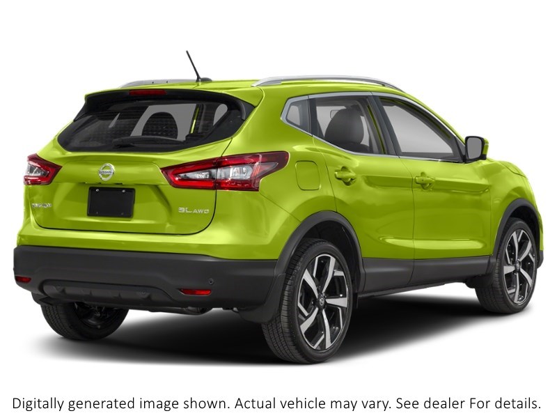 2020 Nissan Qashqai AWD SL CVT Nitro Lime Metallic  Shot 3