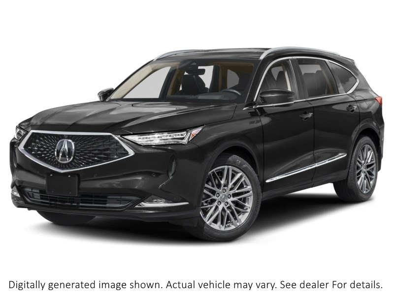 2024 Acura MDX Platinum Elite SH-AWD Majestic Black Pearl  Shot 4