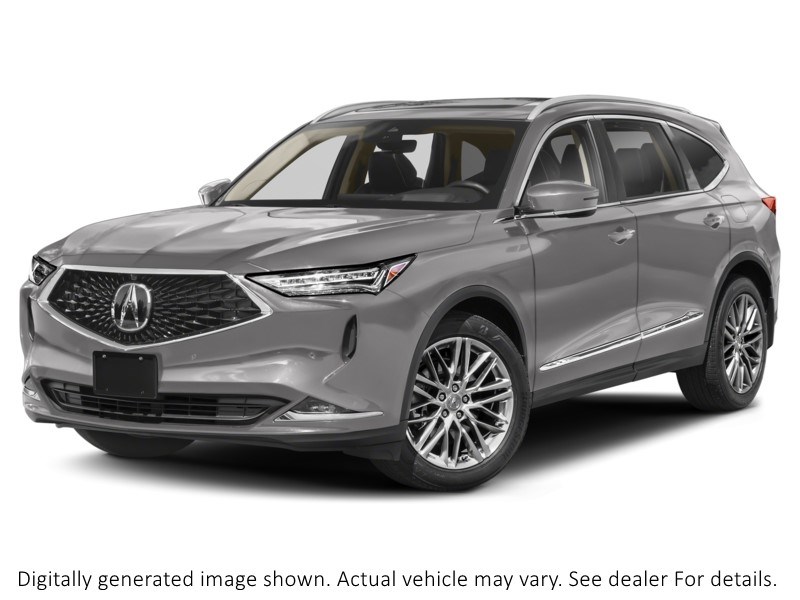 2024 Acura Mdx Platinum Elite Sh-Awd Lunar Silver Metallic  Shot 4