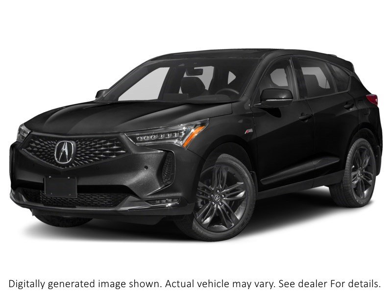 2023 Acura Rdx A-Spec AWD Majestic Black Pearl  Shot 4
