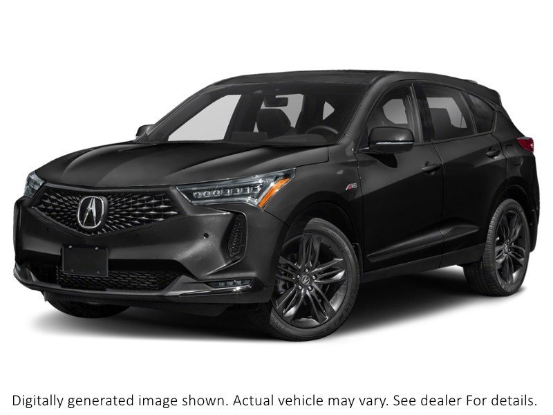 2024 Acura Rdx A-Spec AWD Majestic Black Pearl  Shot 4