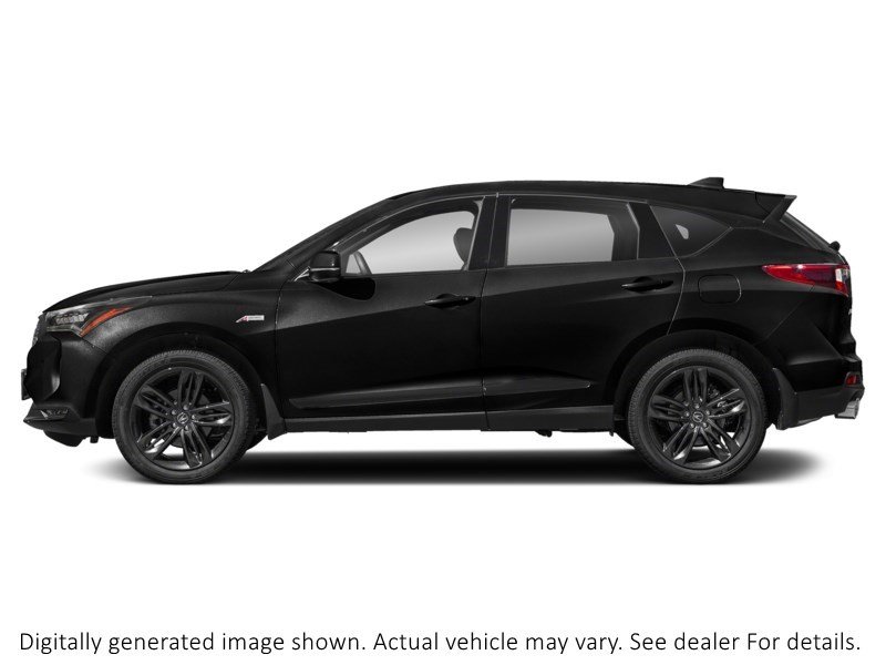2023 Acura Rdx A-Spec AWD Majestic Black Pearl  Shot 3