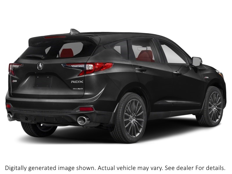 2022 Acura Rdx Platinum Elite A-Spec AWD Majestic Black Pearl  Shot 2