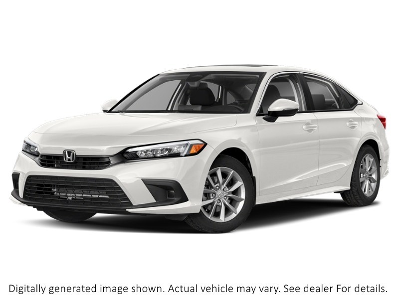2022 Honda Civic Sedan EX CVT Platinum White Pearl  Shot 1