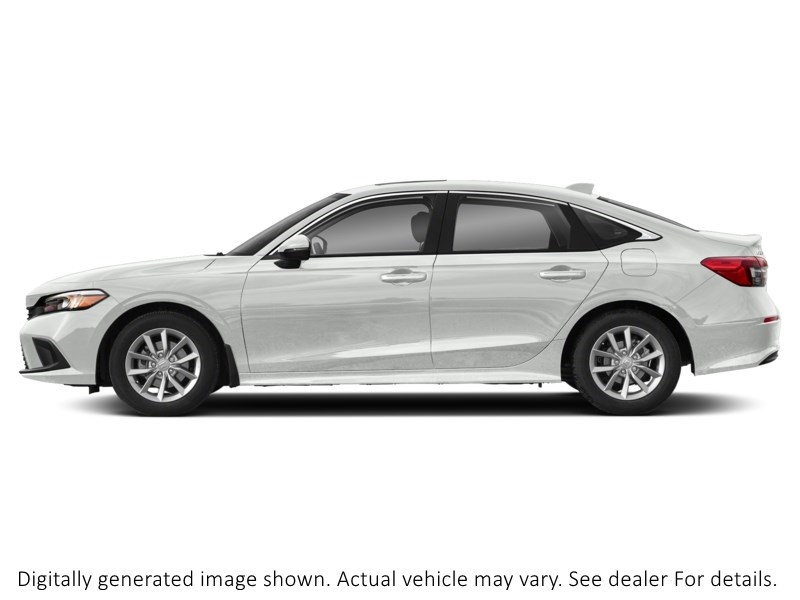 2022 Honda Civic EX CVT Platinum White Pearl  Shot 5