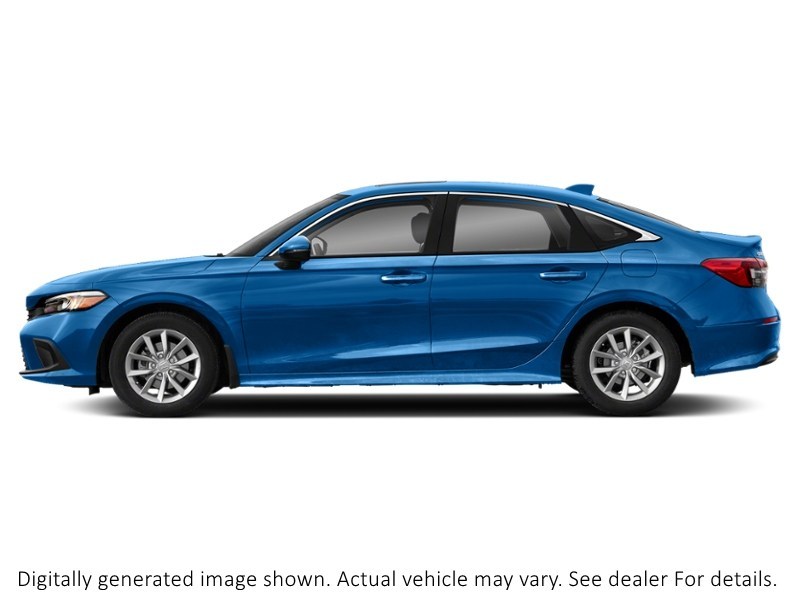 2022 Honda Civic Sedan EX CVT Aegean Blue Metallic  Shot 3