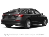 2022 Honda Civic EX CVT Crystal Black Pearl  Shot 2