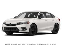2022 Honda Civic Sport CVT Platinum White Pearl  Shot 3
