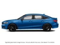 2024 Honda Civic Sedan Sport CVT Aegean Blue Metallic  Shot 6