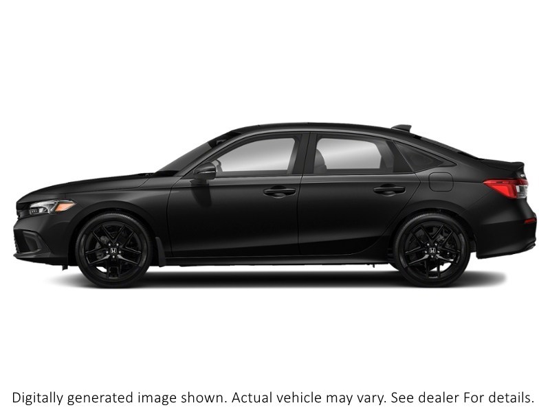 2024 Honda Civic Sedan Sport CVT Crystal Black Pearl  Shot 10