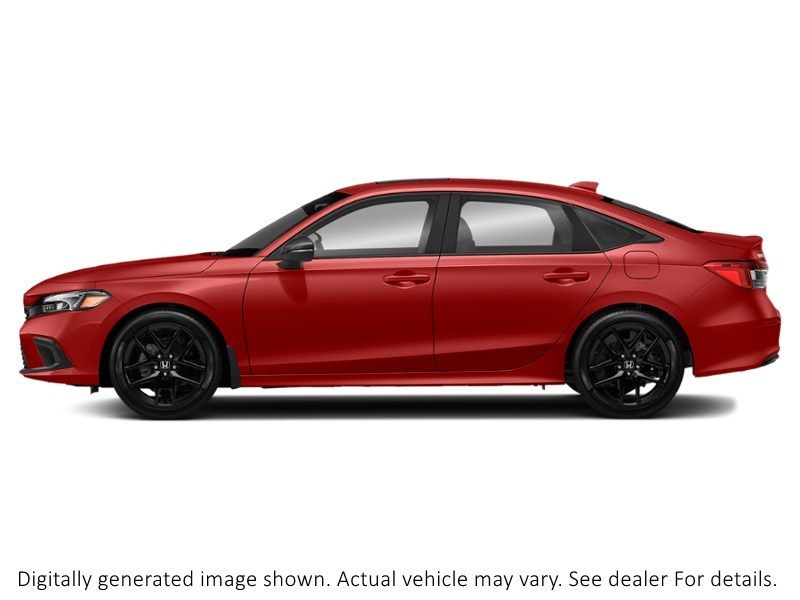 2024 Honda Civic Sedan Sport CVT Rallye Red  Shot 15