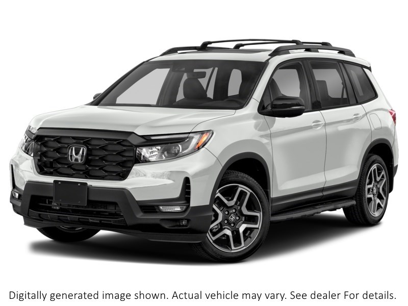 2022 Honda Passport Touring AWD Platinum White Pearl  Shot 4