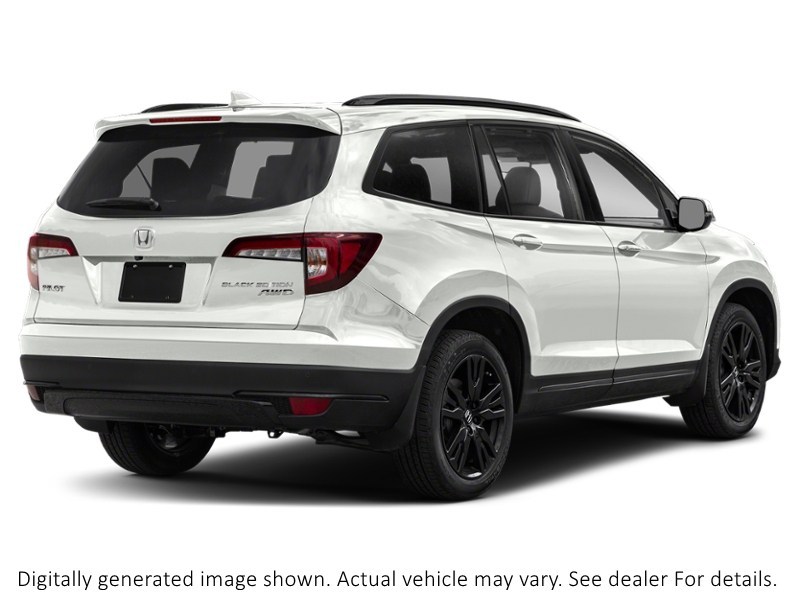 2022 Honda Pilot Black Edition AWD Platinum White Pearl  Shot 6