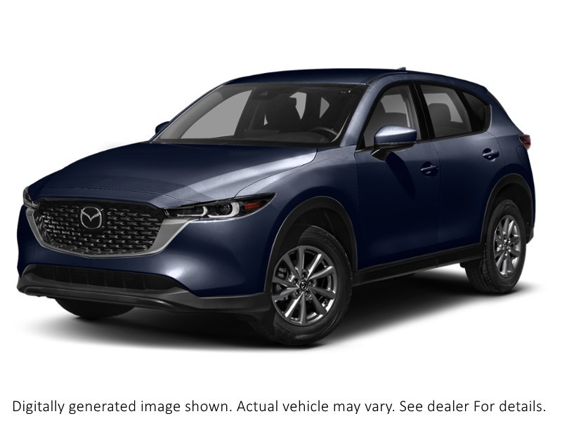 2022 Mazda Cx-5 GX AWD Deep Crystal Blue Mica  Shot 1